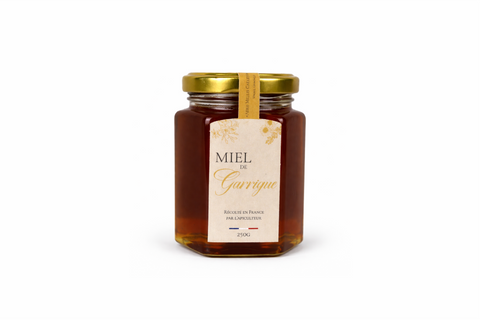 Pot de 250G - Miel de garrigue - Miel francais  - Miel francais