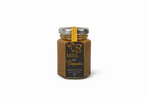 pot de miel de gingembre - miel artisanal